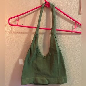 Forever 21 Green Halter Tank Top